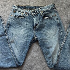 Levi's Men's Straight Fit Blue Jeans